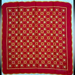 YUKISABURO WATANABE Silk WRAP scarf 38" X 39" O895